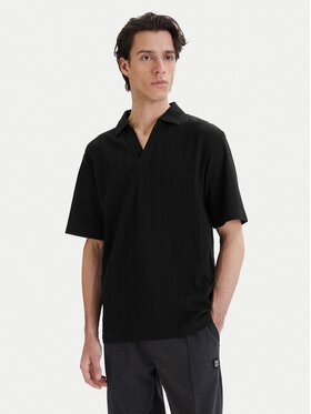 HUGO HUGO Tricou polo Dalibo 50556724 Negru Relaxed Fit
