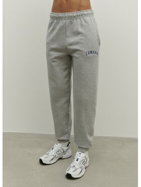 La Mania La Mania Spodnie dresowe ANGELES 2 Szary Classic Fit