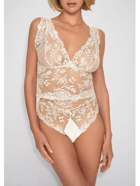 Poupée Marilyn Poupée Marilyn Top Andalusia Écru Regular Fit