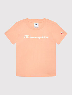 Champion Champion Marškinėliai 404327 Rožinė Regular Fit