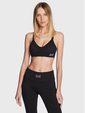 EA7 Emporio Armani EA7 Emporio Armani Sportovní podprsenka 6LTH54 TJBNZ 1200 Černá