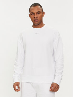 Calvin Klein Calvin Klein Sweatshirt Nano Logo K10K112870 Weiß Regular Fit