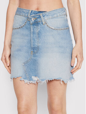 Liu Jo Liu Jo Spódnica jeansowa UA2114 DS494 Niebieski Slim Fit