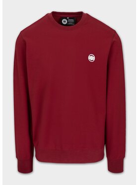 PITBULL PITBULL Bluza SMALL LOGO NUGGET Bordowy Regular Fit