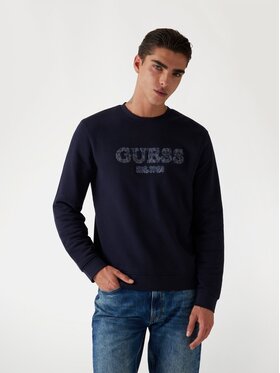 Guess Guess Bluza 170457 Błękitny Classic Fit