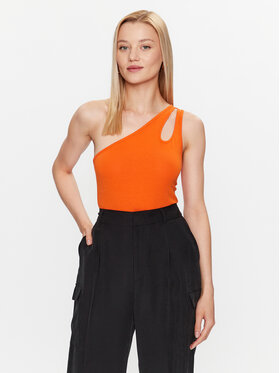 JJXX JJXX Τοπ 12234651 Πορτοκαλί Stretch Fit
