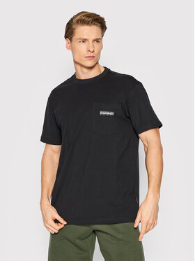 Napapijri Napapijri T-Shirt S-Morgex NP0A4GBP Czarny Regular Fit