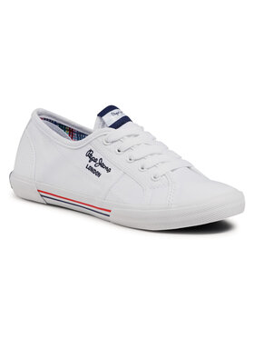 Pepe Jeans Pepe Jeans Kedai Aberlady Ecobass PLS31193 Balta
