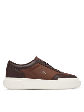 Calvin Klein Calvin Klein Superge Chunky Cups Laceup Ox Mix Mat HM0HM02326 Rjava