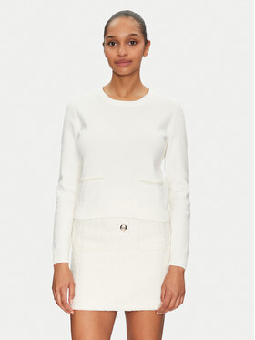 Morgan Morgan Pullover 251-MPERLA Weiß Regular Fit