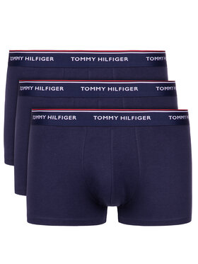 Tommy Hilfiger Tommy Hilfiger 3 bokseršortu pāru komplekts 3P Lr Trunk 1U87903841 Tumši zils