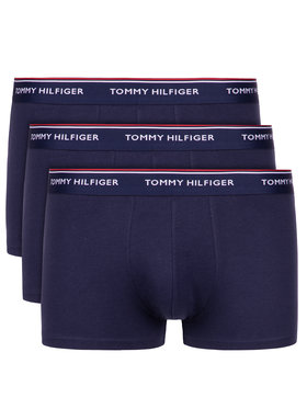 Tommy Hilfiger Tommy Hilfiger Set od 3 para bokserica 3P Lr Trunk 1U87903841 Tamnoplava