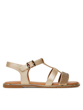 Tommy Hilfiger Tommy Hilfiger Босоніжки T3A2-33781-1372 S Золотий