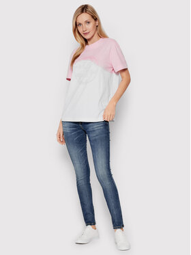 Guess Jeans Hlače Annette W2YA99 D4Q02 Modra Skinny Fit