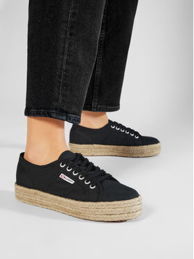 Superga Espadrile 2730 Cotropew S00CF20 Črna