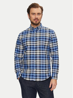 Tommy Hilfiger Tommy Hilfiger Koszula Heritage MW0MW37566 Niebieski Regular Fit