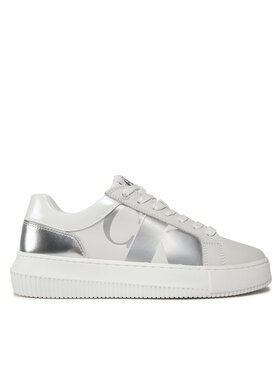 Calvin Klein Jeans Calvin Klein Jeans Sneakersy Chunky Cupsole Low Lth Nbs Mr YW0YW01411 Biały