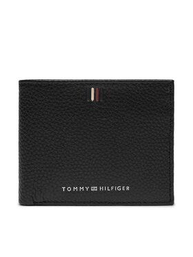 Tommy Hilfiger Tommy Hilfiger Duży Portfel Męski Th Central Mini Cc Wallet AM0AM11854 Czarny
