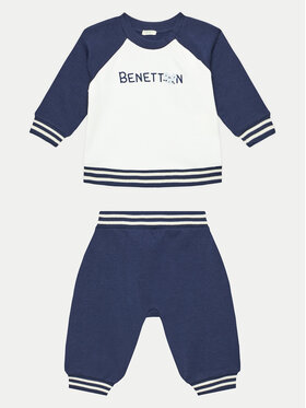United Colors Of Benetton United Colors Of Benetton Trenerka 32KNAK00Q Plava Regular Fit