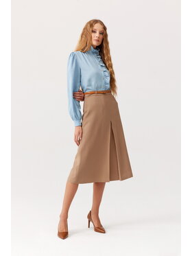 TOTU TOTU Spódnica LOU Skirt Beżowy Regular Fit