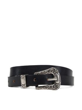 ONLY ONLY Жіночий ремінь Onlty Slim Leather Wester Jeans Belt Acc 15338269 Чорний