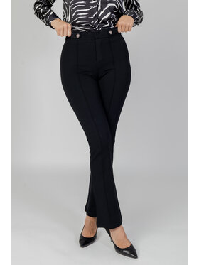 ONLY ONLY Pantaloni da donna ONLPOPTRASH LIFE HW FLARED BUT PANT TLR Nero Flare Fit