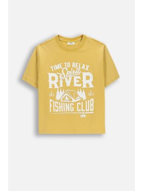 Coccodrillo Coccodrillo T-Shirt WC6143206FBJ-026 Żółty Regular Fit