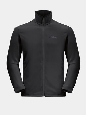 Jack Wolfskin Flis Taunus Fz 1711451 Črna Regular Fit