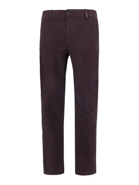 Volcano Volcano Chinosy M07063-W24 Bordowy Regular Fit