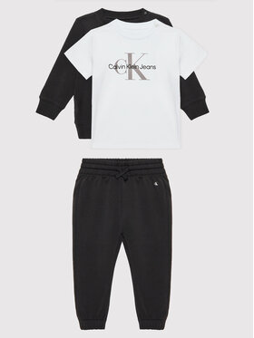 Calvin Klein Jeans Calvin Klein Jeans Completo da bambino Monogram Starter IN0IN00011 Nero Regular Fit