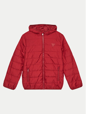 Guess Guess Geacă din puf H4BJ10 WCFM0 Roșu Regular Fit