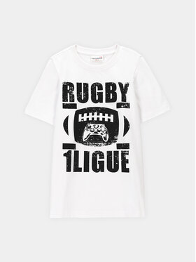 Coccodrillo Coccodrillo T-shirt WC4143221VBA Bijela Regular Fit