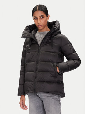 Bomboogie Bomboogie Pehelykabát Rome GW6012TDLC5 Fekete Regular Fit