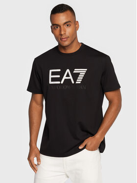 EA7 Emporio Armani EA7 Emporio Armani T-Shirt 6LPT39 PJEEZ 1200 Czarny Regular Fit