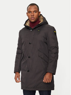 Blauer Blauer Parka 24WBLUK11208 Czarny Regular Fit