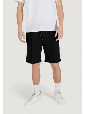 Antony Morato Antony Morato Μαγιό CARROT FIT WITH EMBROIDERED LOGO Μαύρο Carrot Fit