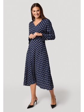 QUIOSQUE QUIOSQUE Každodenné šaty Quiosque 4VS007916 Modrá Regular Fit