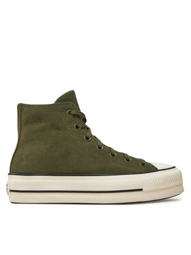 Converse Converse Plátěnky Chuck Taylor All Star Lift Platform Hi A11144C Zelená