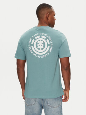 Element Element T-shirt ELYZT00490 Verde Regular Fit
