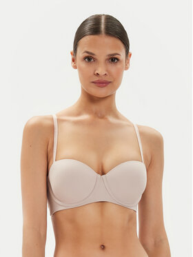 Tommy Hilfiger Tommy Hilfiger Reggiseno a balconcino UW0UW05378 Beige