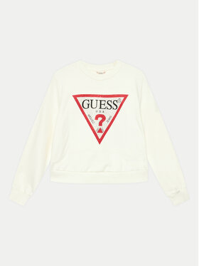 Guess Guess Pulóver J4YQ22 KA6R3 Ekru Regular Fit