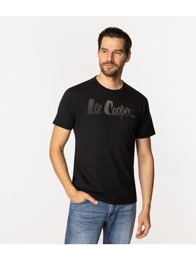 Lee Cooper Lee Cooper T-Shirt HIT2 1160 Czarny Regular Fit