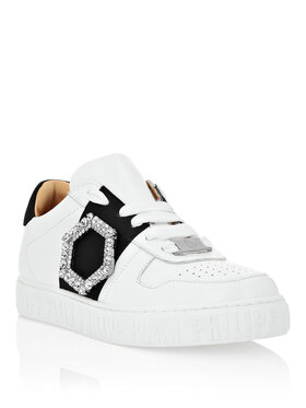 PHILIPP PLEIN PHILIPP PLEIN Sneakersy 5899 Biela