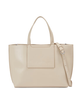 Calvin Klein Calvin Klein Rankinė Ck Set Shopper Large K60K611049 Smėlio