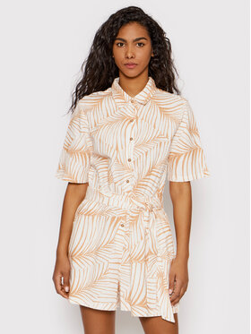 Roxy Roxy Kombinezon ERJWD03635 Biały Regular Fit