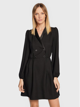 NAF NAF NAF NAF Коктейльна сукня Kalet THNR51 Чорний Regular Fit