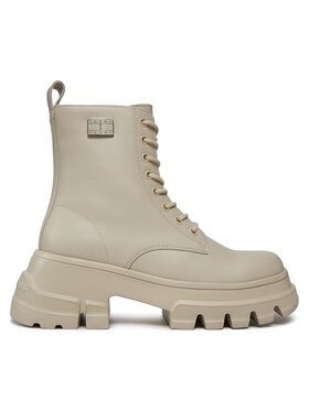 Tommy Jeans Tommy Jeans Trappers Tjw Chunky Leather Boot EN0EN02503 Bej