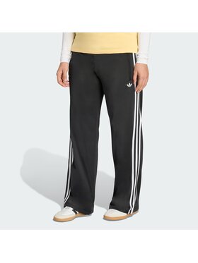 adidas adidas Spodnie dresowe Firebird Czarny Loose Fit