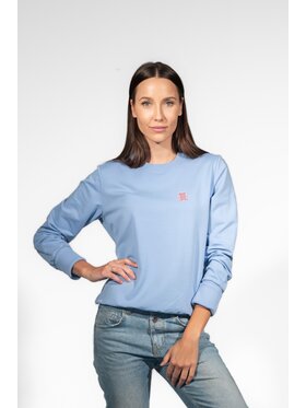 MANDRAGORA MANDRAGORA Mikina unicorn Modrá Regular Fit