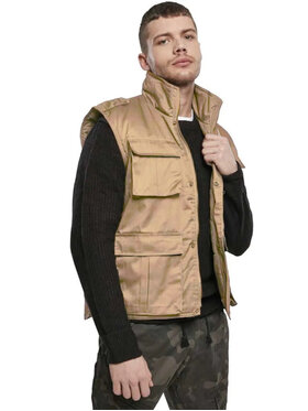 Brandit Brandit Kamizelka 4014.70.XXL Brązowy Regular Fit